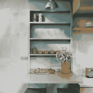 Керамогранит NT Ceramic Sketch Art River Matt арт. NTTVL99833M (60x120) матовый